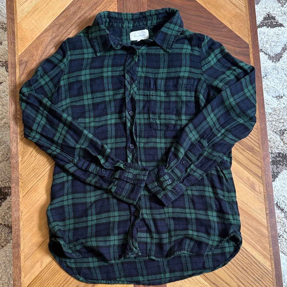 MELLO DAY Amarah Super Soft Button Down Shirt